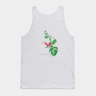 Vintage Raspberry Illustration Tank Top